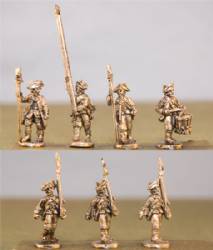 Hessian Musketeers with Command